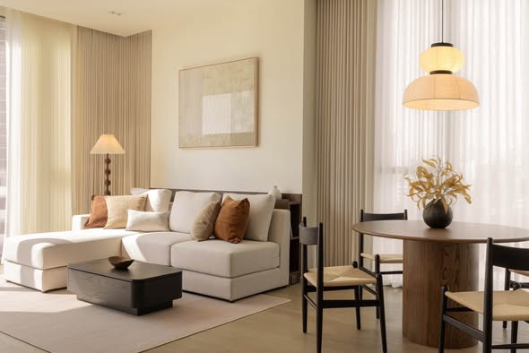living room of The Strand Thonglor