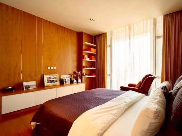 bedroom and room interior of The Sukhothai Residences
