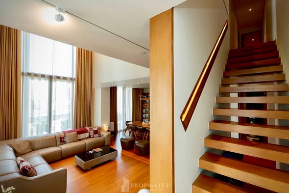 living room of The Sukhothai Residences