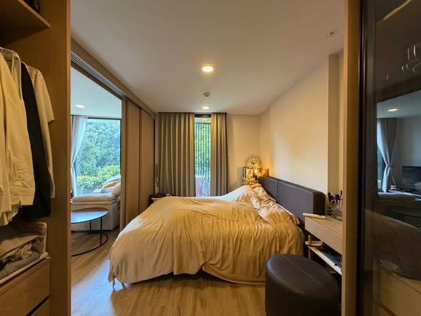 bedroom of The TEAK Sathon-Lumphini
