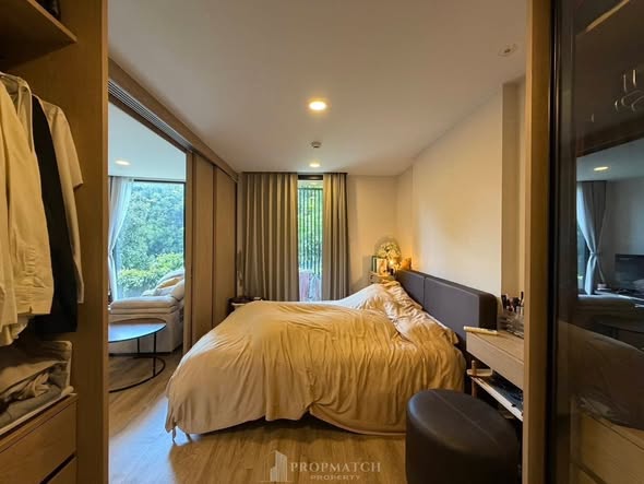 bedroom of The TEAK Sathon-Lumphini