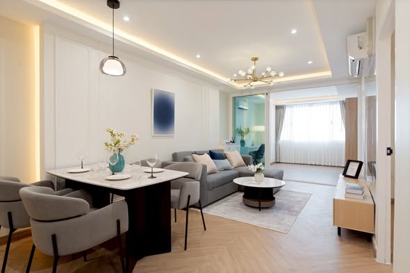 living room of The Trio Garden