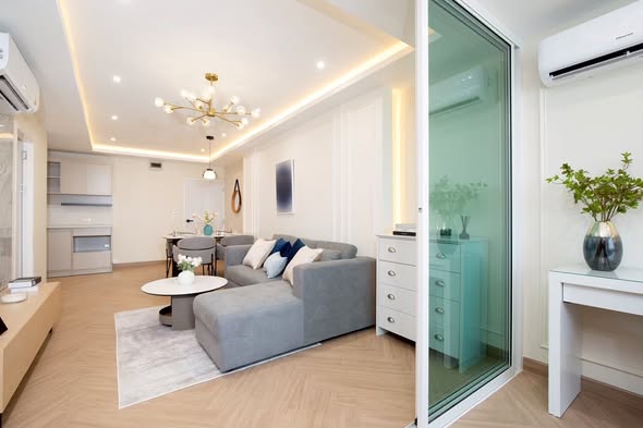 living room and room interior of The Trio Garden