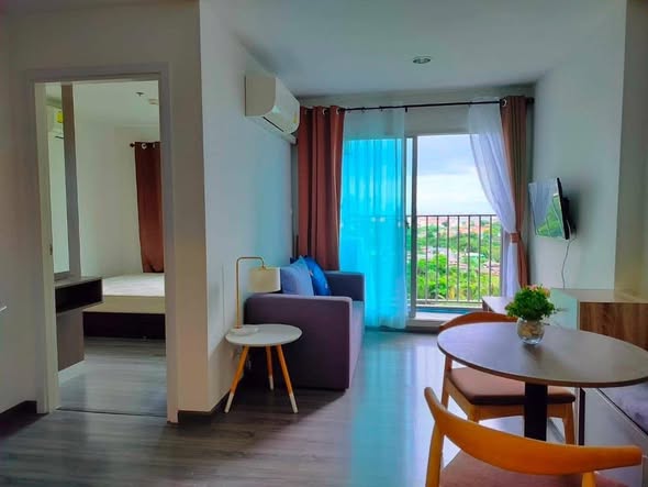 bedroom of The Trust Condo @BTS Erawan