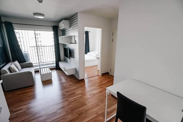 bedroom of The Trust Condo Ngamwongwan