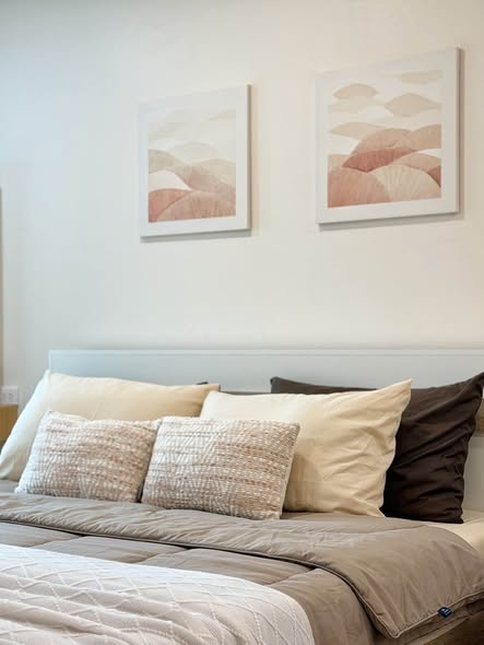 bedroom of The View Condo Suanluang