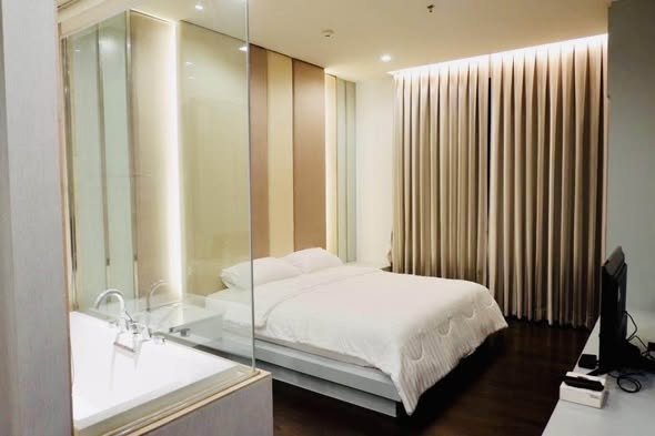 bedroom and room interior of THE XXXIX