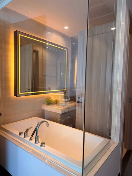 room interior and bathroom of THE XXXIX