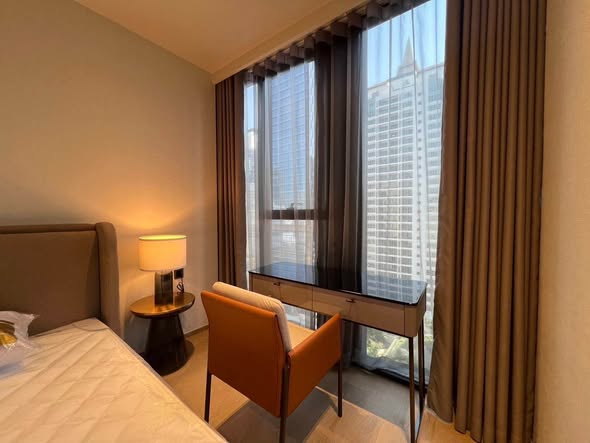 bedroom of Tonson One Residence ต้นสน วัน เรสซิเดนซ์