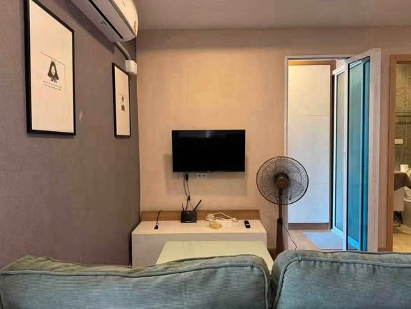 bedroom of TRAMS Condominium