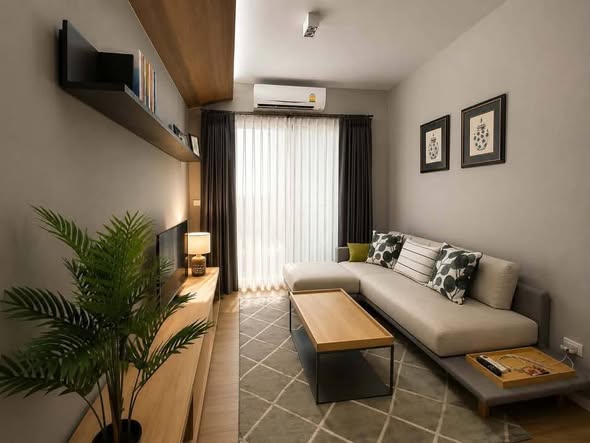 bedroom and living room of Triple Y Residence