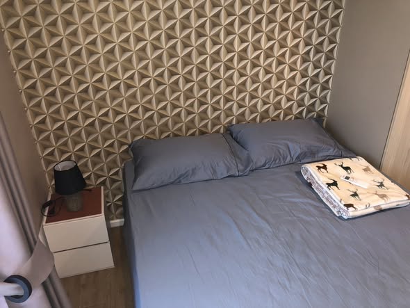 bedroom of Tropicana Condo