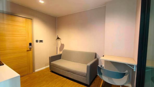 bedroom and room interior of Tropicana Condo