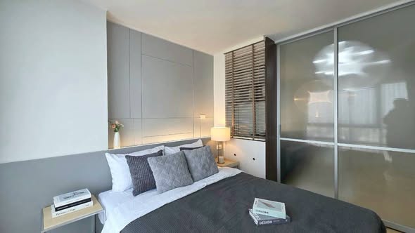 bedroom and room interior of U Delight @ Huai Khwang Station