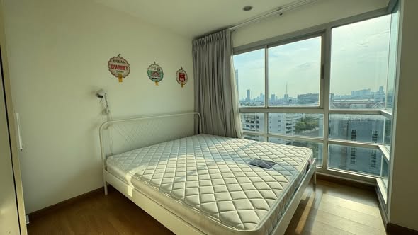 bedroom of U-Delight Jatujak Station condo.