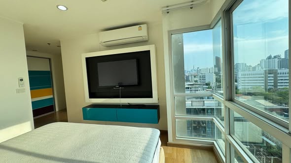 bedroom of U-Delight Jatujak Station condo.