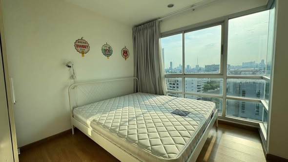 bedroom of U-Delight Jatujak Station condo.