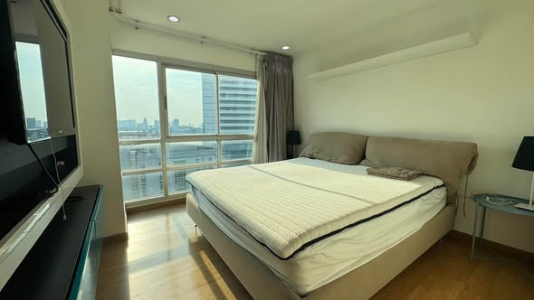 bedroom of U-Delight Jatujak Station condo.