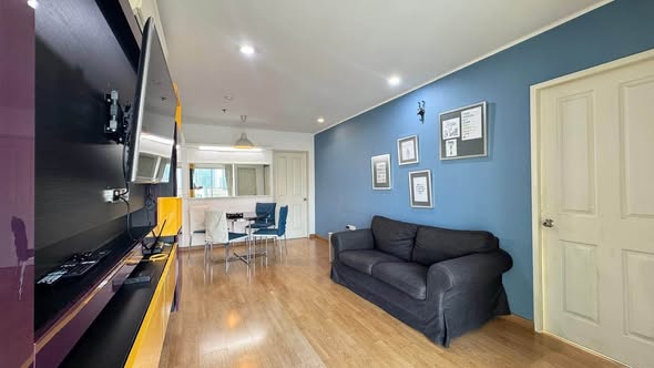 living room of U-Delight Jatujak Station condo.