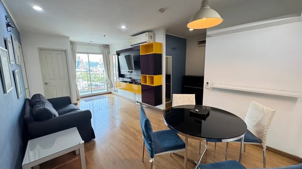 living room of U-Delight Jatujak Station condo.