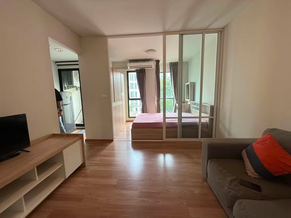 bedroom and living room and room interior of Unio Sukhumvit 72 phase 1 building E