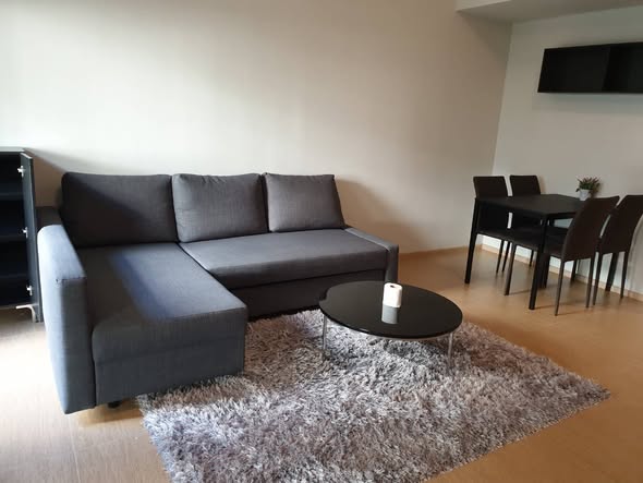 living room of Unio Sukhumvit 72 phase 1 building E