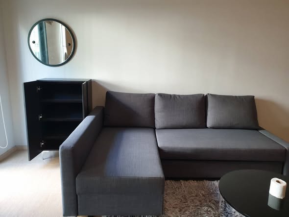 living room of Unio Sukhumvit 72 phase 1 building E