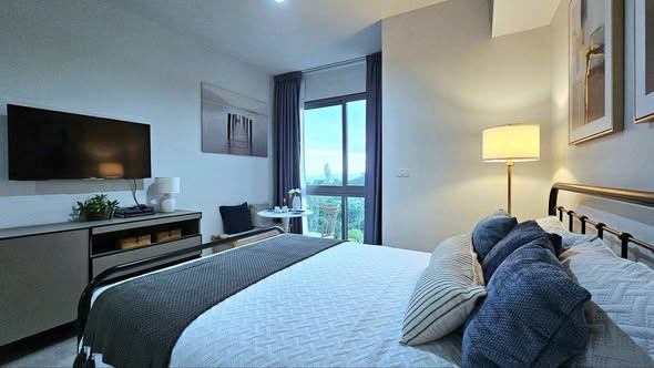bedroom of Unixx South Pattaya