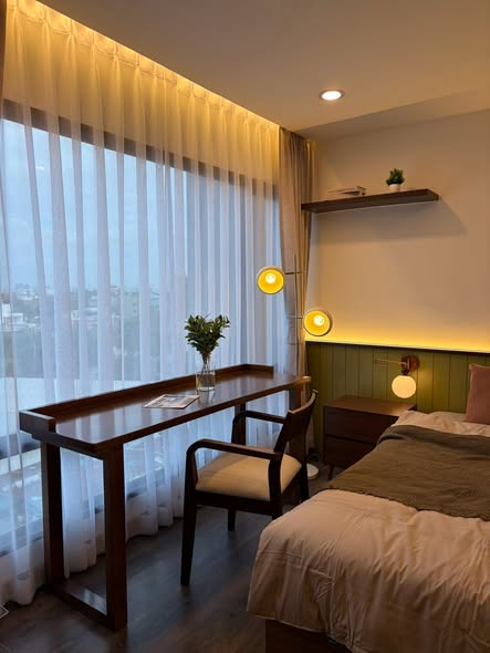 bedroom and bathroom of V Condo Salaya