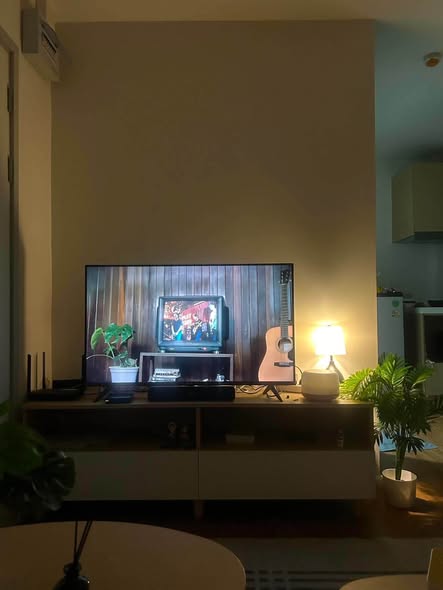living room of V Condo Salaya