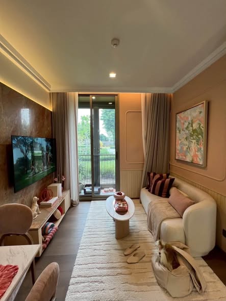 bedroom and living room of วาลเลส เฮาส์ | valles HAUS