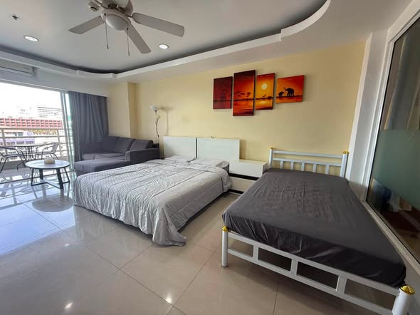 bedroom of View Talay 6 Pattaya