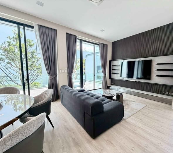 bedroom and living room of VIVE กรุงเทพกรีฑา