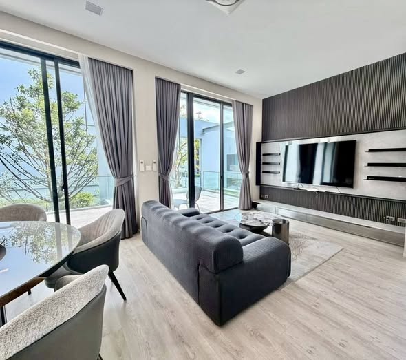 bedroom and living room of VIVE กรุงเทพกรีฑา