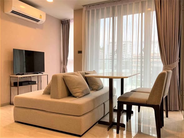 living room and bedroom of Walden Asoke