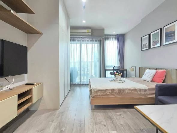 bedroom of Whizdom Avenue Ratchada-Ladprao