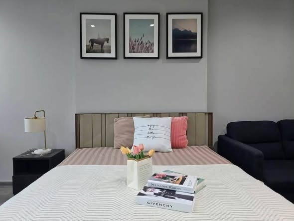 bedroom of Whizdom Avenue Ratchada-Ladprao