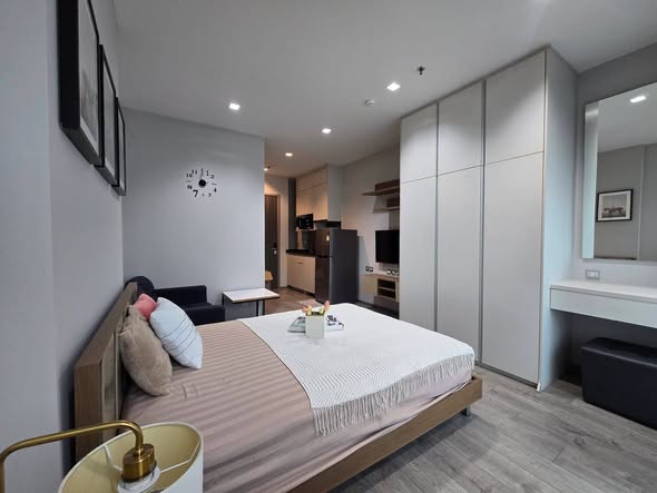 bedroom of Whizdom Avenue Ratchada-Ladprao