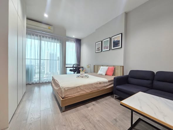 bedroom of Whizdom Avenue Ratchada-Ladprao
