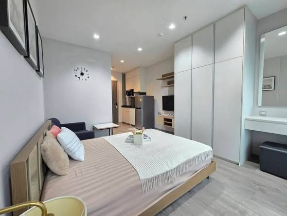 bedroom of Whizdom Avenue Ratchada-Ladprao