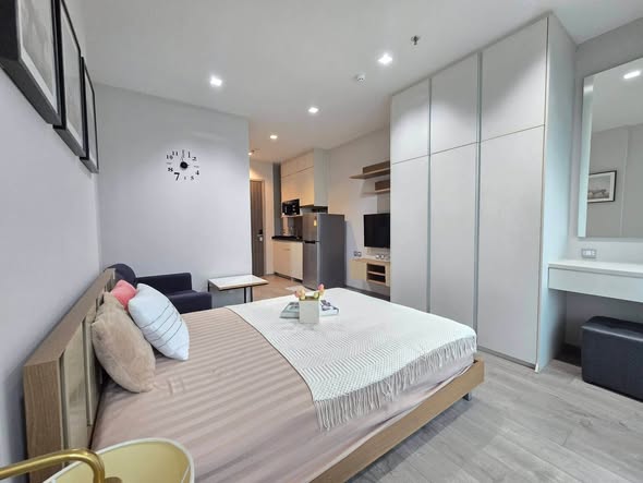 bedroom of Whizdom Avenue Ratchada-Ladprao