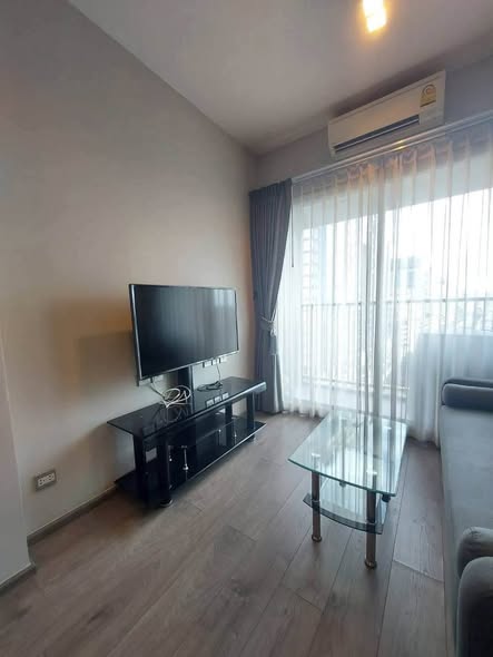 living room and bedroom of Whizdom Avenue Ratchada-Ladprao