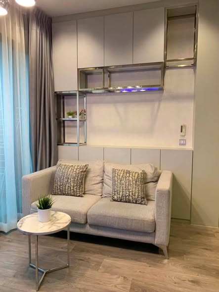living room and room interior of Whizdom Avenue Ratchada-Ladprao