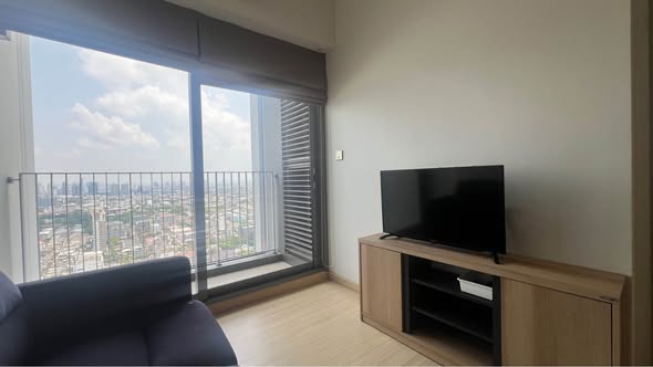 bedroom of Whizdom Connect Sukhumvit