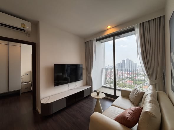 bedroom and living room of Whizdom Inspire Sukhumvit วิสซ์ดอม อินสปาย สุขุมวิท