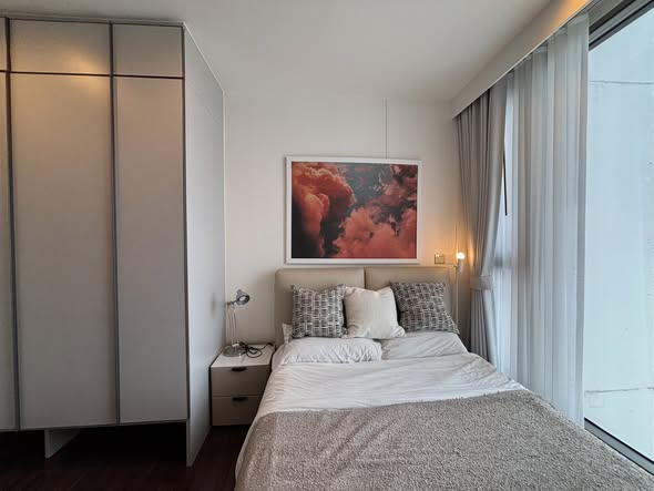 bedroom and room interior of Whizdom Inspire Sukhumvit วิสซ์ดอม อินสปาย สุขุมวิท