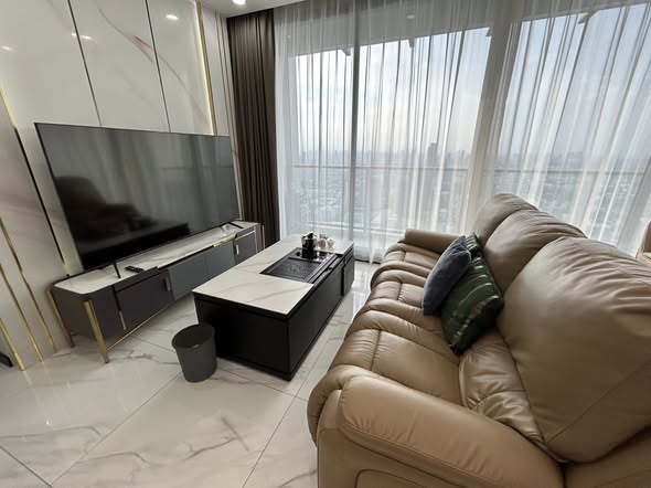 living room of Whizdom Inspire Sukhumvit วิสซ์ดอม อินสปาย สุขุมวิท