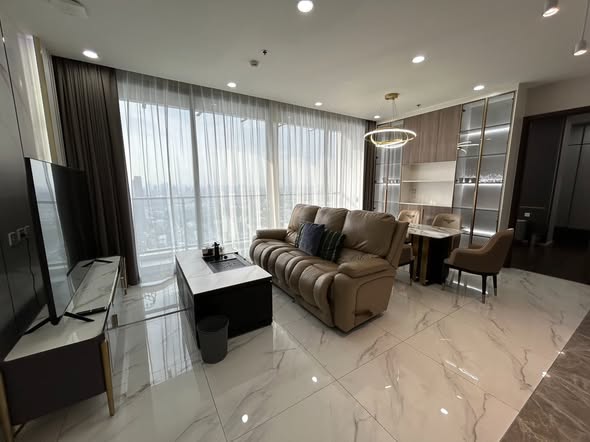 living room and bedroom of Whizdom Inspire Sukhumvit วิสซ์ดอม อินสปาย สุขุมวิท