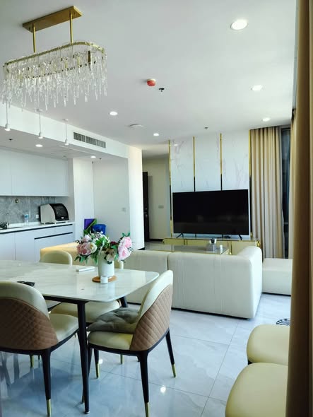 living room and room interior of Whizdom Inspire Sukhumvit วิสซ์ดอม อินสปาย สุขุมวิท