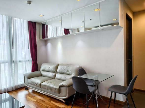 living room and bedroom and room interior of Wish Signature II Midtown Siam
